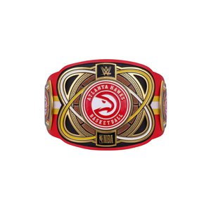 Ceinture de championnat de basketball des Atlanta Hawks, personnalisable, de haute qualité, rouge et or, ceinture sportive personnalisée, ceinture de champion, pour collectionneurs - Product Image 1