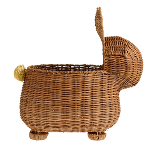 Premium 100% Handmade Rattan Rabbit Basket For <b>Easter</b>, Rattan Bunny Shaped Baskets <b>Gift</b> Basket From Vietnam Factory - Product Image 4