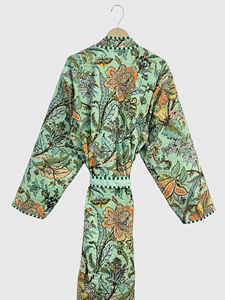 เสื้อโค้ทยาวปักลายเรขาคณิตด้วยมือ  ไซส์ใหญ่สำหรับผู้หญิง  แจ็คเก็ตกำมะหยี่  ปกแบบผ้าคลุมไหล่  แขนเสื้อเก้าส่วน  เสื้อผ้าสำหรับฤดูใบไม้ร่วง - Product Image 3