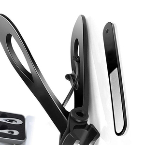 Premium Durable Stainless Steel Nail Cutter Pointed Straight Blade Wide Jaw Opening Fingernail Toenail Clipping Unisex Adult Use - Product Image 4