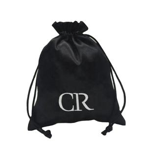 Custom Logo Velvet Jewelry <b>Pouch</b> Gift Bag High Quality <b>Small</b> Drawstring Recyclable Feature - Product Image 1