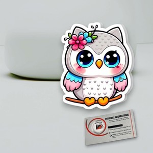 Plaques magnétiques en acrylique pour extensions de cils, motifs hibou, fleur, papillon, diamant, carré, outil de beauté, marque privée - Product Image 4