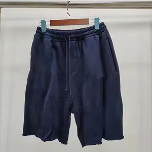 Shorts décontractés pour hommes en coton 100% respirant, taille mi-haute, imprimé puff, haute qualité - Product Image 5