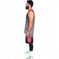 Blaze Fight Wear OEM uniforme de basket-ball personnalisé maillot de sublimation numérique uniforme de basket-ball léger maillot de football