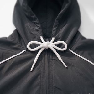 Wholesale Custom Windbreaker Jacket and <b>Shorts</b> Set Unisex Polyester Sportswear Training Running Gym Teamwear OEM ODM Supplier - Product Image 3