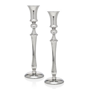 Candelabro de Aluminio Fundido, Portavelas Decorativo, Candelabro Doble con Diseño de Nudo Abstracto, Centro de Mesa - Product Image 4