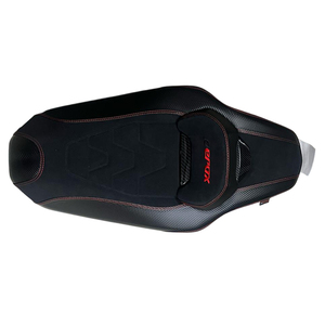 Aerox 155 Zubehör Carbon-Design Deluxe Komfort-Sitz Motorrad-Sattel Leder Motorradsitze Kissen für Yamaha NVX155 V2 - Product Image 1