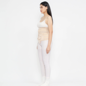 ชุดกระชับสัดส่วนหลังคลอดคุณภาพเยี่ยม แบบมีตัวล็อคสี่จุด ซักได้ ระบายอากาศได้ดี ผลิตจากวัสดุโพลีเอสเตอร์ผสมสปอน ช่วยปรับปรุงท่าทางและรูปร่าง - Product Image 1