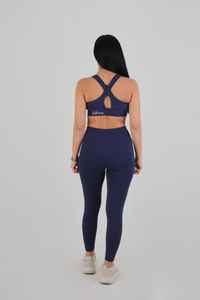 Conjunto Deportivo de 2 Piezas para Mujer a Precio Económico, Leggings y Sujetador Deportivo de Alta Sujeción, Conjunto de Yoga y Gimnasio, Estilo Crop - Product Image 2