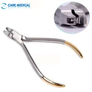 Alicate profesional de acero inoxidable hecho en Pakistán para alineadores de ortodoncia dental manuales, invisibles y transparentes, tipo lágrima. - Product Image 5