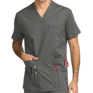 Oferta Caliente: Uniformes Médicos OEM Transpirables y Cómodos de Algodón y Poliéster para Mujer, Tejido sin Costuras con Detección de Agujas para Hospital - Product Image 2