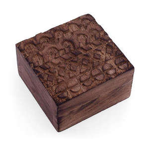 Vintage Style Wooden <b>Box</b> Hand Carved Solid Wooden Jewelry <b>Box</b> for <b>Gifts</b> For Neckless Bangles at Best Price Wooden <b>Gift</b> <b>Box</b> - Product Image 5