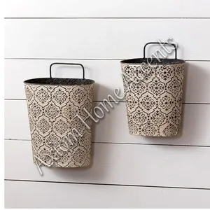 Maceta Decorativa Redonda Hecha a Mano para Interiores con Acento Moderno para Decoración de Jardín y Hogar, Axiom Accents Touch - Product Image 6