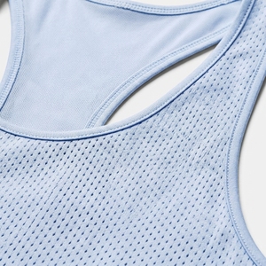 Débardeur court décontracté pour femme, couleur unie, séchage rapide, respirant, en spandex et polyester, idéal pour la gym - Vente chaude - Product Image 4