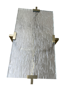 Table basse rectangulaire en bois et verre, style moderne, pour chambre à coucher, canapé, salon - Product Image 2