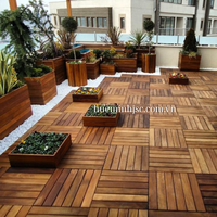 Carreaux de terrasse de qualité supérieure 30*30 pour jardin terrasse balcon piscine anti-dérapant résistant aux intempéries écologique pas cher prix planches de terrasse