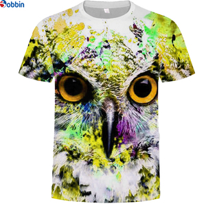 Camiseta de Manga Corta para Hombre, Estampado de Personajes, Transpirable, Corte Regular, Cuello Redondo, Poliéster, Tejido de Punto, Impresión por Sublimación - Product Image 5