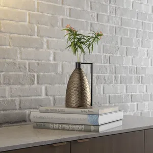 Vase à fleurs de table en fer forgé contemporain haut de gamme, fait main, résistant à la rouille, pour projets d'aménagement intérieur résidentiel de luxe, style côtier, Noël - Product Image 5