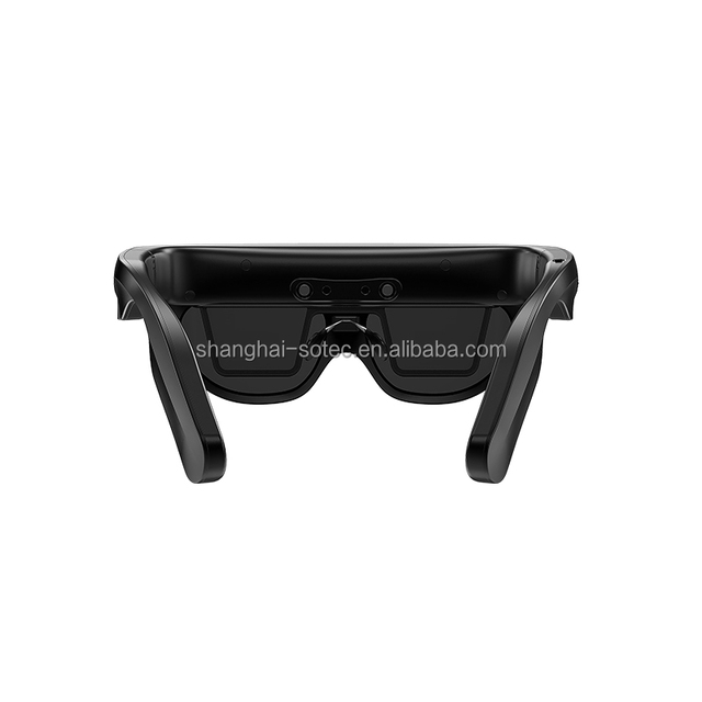 HD Display Dual-eye Diffractive Waveguide AR Glasses 854x480P/60Hz 8MP Camera Noise-Canceling Mics 50-80" Virtual Screen 32