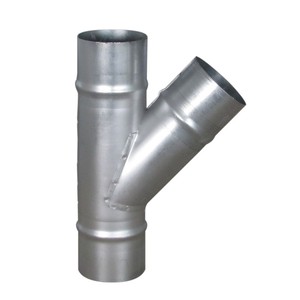 3JW 864783 VIM TE 45 ° Galva 250/200 Piezas de ventilador de ventilación en T oblicuo - Product Image 1