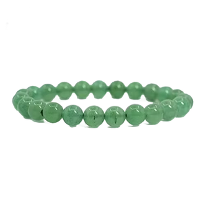 Natural Green Aventurine 8mm Round Gemstone <b>Stretch</b> <b>Bracelet</b> Crystal Beaded <b>Bracelet</b> Wholesale Supply - Product Image 1