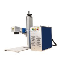 Laser Mopa M7 Jpt Raycus 50W 60W 100W Machine de gravure de marquage de couleur au laser à fibre Mopa sur métal pour bijoux de pistolets