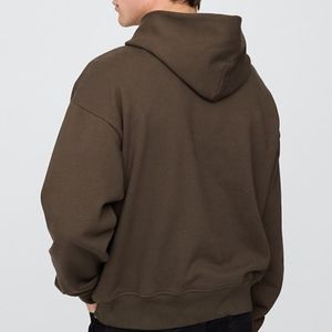 Sweat à capuche unisexe personnalisé pour l'hiver, 100% coton, polaire polyester, poche, OEM ODM, logo personnalisé, impression numérique - Product Image 5