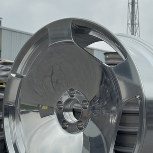 Jantes forgées personnalisées de 18, 19, 20, 21, 22, 23, 24 pouces, 5*112, 5*130, polies, en alliage d'aluminium 6061-T6, adaptées aux Mercedes Benz G63 - Product Image 5