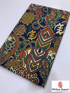 Tela Africana Auténtica de Malawi, Estampado Ankara Holandés, 100% Algodón, Calidad Premium, Textil Original, Venta al Por Mayor para Exportación - Product Image 4