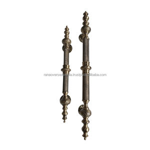 Poignée de porte en laiton fini antique de luxe supérieure disponible en plusieurs styles et tailles à prix abordable à de bons tarifs - Product Image 4