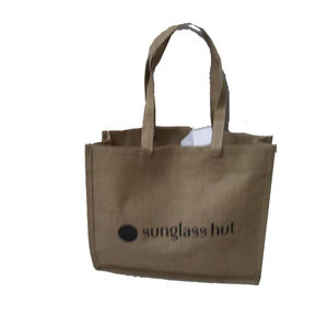 Eco Friendly Jute Shopping <b>Bags</b> Reusable Grocery Tote <b>Bags</b> Durable Natural Fiber Carry <b>Bags</b> Sustainable Multipurpose Market Shop - Product Image 3