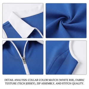 Robe de tennis personnalisée pour le fitness, tenue athlétique dos nu, vêtements de golf, tenue de tennis d'extérieur pour femme, ensemble en polyester - Product Image 6