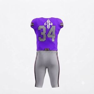 Conjunto de Jersey de Fútbol Americano para Hombre, Todas las Temporadas, Cuello en V, Impresión por Transferencia de Calor, Material 100% Poliéster, Cómodo, RIVIAN ATLANTIC - Product Image 3