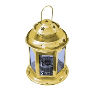 Petite lanterne de Noël tendance en verre au style unique pour les fêtes et autres occasions – Cadeau décoratif très prisé - Product Image 1
