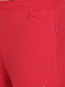 Pantalon de jogging décontracté pour homme rouge, taille élastique, en molleton très extensible, avec cordon de serrage, respirant, en tricot de spandex et polyester, pour l'hiver - Product Image 6