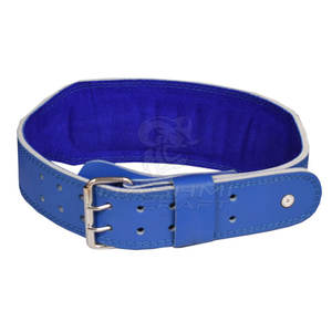 Ceinture de musculation réglable en cuir avec boucle pour l'entraînement en force, la gym, le fitness et les exercices de renforcement, conçue pour la stabilité - Product Image 2