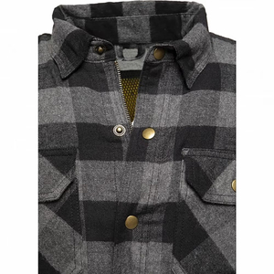 Vêtements pour motards australiens, chemise de moto en flanelle blindée pour hommes, veste de moto doublée de Kevlar, chemise de course de sécurité CE - Product Image 6