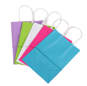 Bolsa de Papel Cosmética de Lujo con Estampado Dorado, Asa de Cinta Premium, Bolsa Pequeña para Maquillaje, Elegante Bolsa de Regalo para Productos de Belleza - Product Image 1