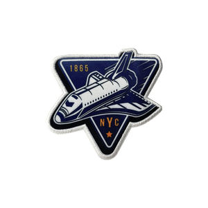 Écusson brodé personnalisé sur mesure avec logo de marque, appliqué thermocollant pour vêtements, sacs, casquettes, chapeaux, vêtements OEM - Product Image 1
