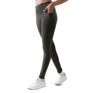 กางเกงเลกกิ้งออกกำลังกายสำหรับผู้หญิง เอวสูง ยืดหยุ่นได้ เหมาะสำหรับโยคะ วิ่ง ฟิตเนส รับสกรีนโลโก้ตามสั่ง - Product Image 3