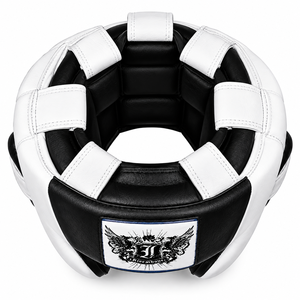 IRON PUNCH Tri-Tech Sports Safety Training Head Guard Real Artificial Leather Thick 4-Layer Padding DUAL LOCK Closing System - Product Image 3