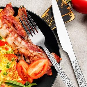 Ensemble de cuillères martelées élégantes, idéal pour les réunions de famille, les événements spéciaux, les dîners à la maison, les hôtels, les restaurants et les célébrations, en provenance d'Inde. - Product Image 5