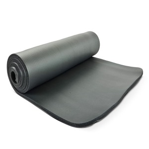 Tapete de Yoga TPE de 6 mm de Grosor, Antideslizante, Rectangular, Uso Universal, Color Gris - Product Image 1