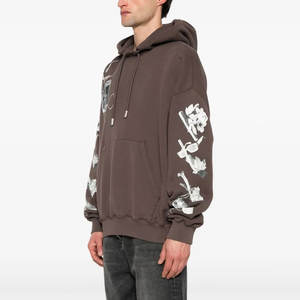 Sudadera Minimalista con Detalles Desgastados, Costuras Deshilachadas, 100% Algodón, Corte Regular, Lavada, Invierno, Color Liso - Product Image 4