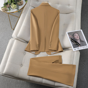 Veste de sport pour femmes de haute qualité, tailleur de bureau pour femmes, blazer et pantalon formels pour femmes, ensemble deux pièces - Product Image 4