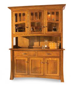 Wood <b>Sideboard</b> Cabinet <b>Sideboard</b> Hutch Wooden Storage Console <b>for</b> Dining Room <b>Kitchen</b> - Product Image 4