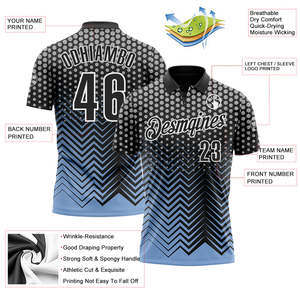 Polo de sport personnalisé en tissu polyester 180 GSM, vêtements de golf et de tennis, fabricant de vêtements en gros - Product Image 3
