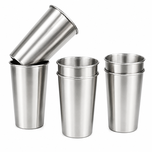 Vasos de Acero Inoxidable de Grado Alimenticio al por Mayor, Vasos Metálicos Resistentes a la Oxidación, Vasos de Acero Irrompibles a Excelente Precio - Product Image 4