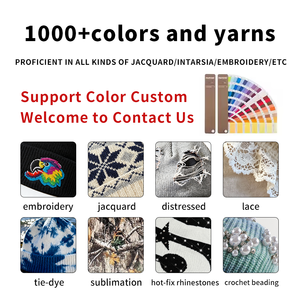 Berretto da Corsa Personalizzato con Stampa Sublimatica, Motivo Mimetico, Lavorazione a Maglia, Stampa Digitale Sublimatica, Senza Risvolto - Product Image 3