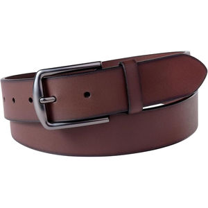 Cinturones de Cuero Vacuno Genuino Marrón al por Mayor de Pakistán, Longitud Personalizada, Cuero de Becerro para Hombre y Mujer - Product Image 1